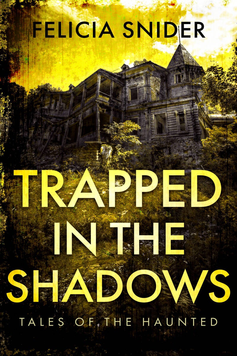 haunted house premade book cover