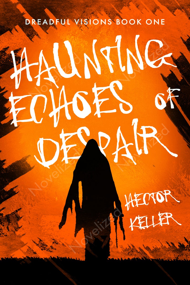 ghost premade book cover