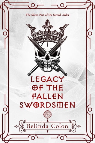 fantasy premade book cover with a crowned skull and ornaments