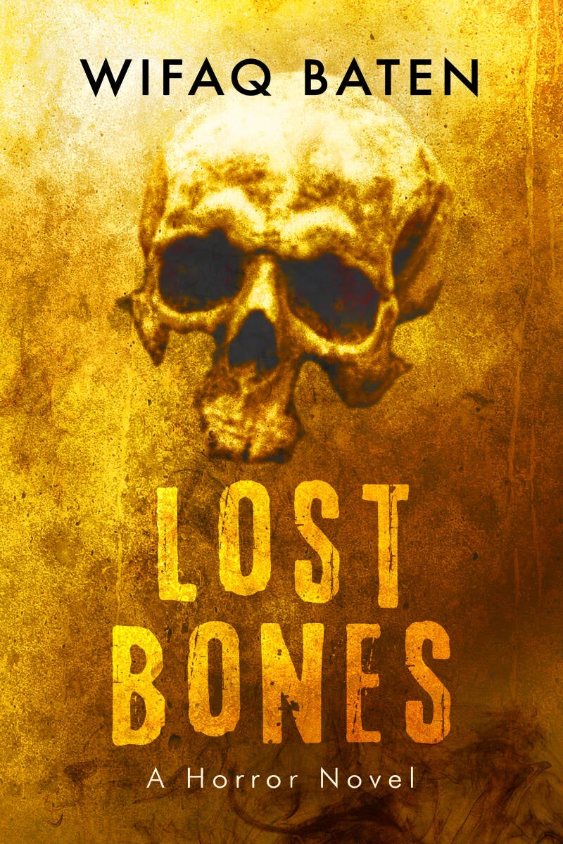 ghost horror with death theme premade book cover