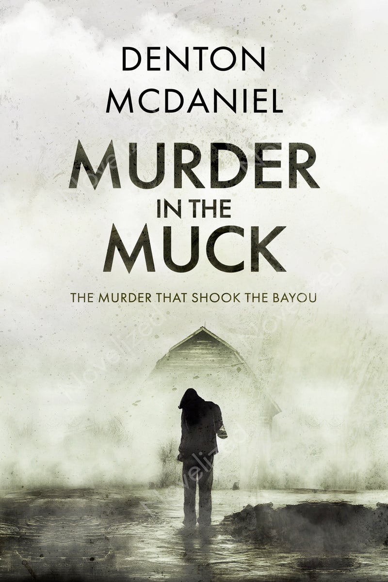 thriller premade book cover in a swamp