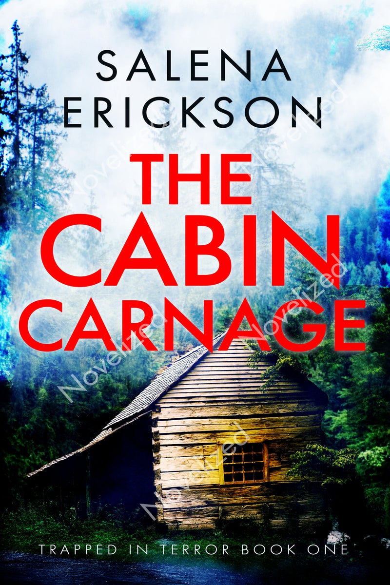 haunted house premade book cover