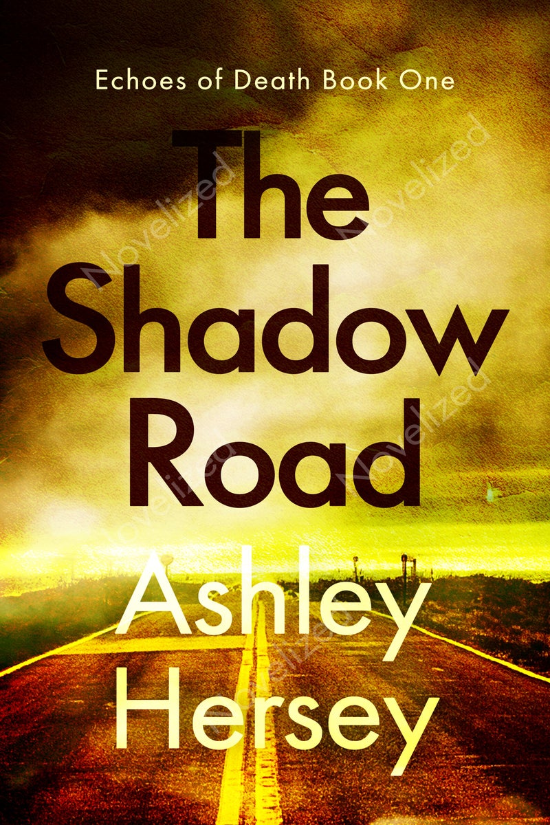 thriller premade book cover with road