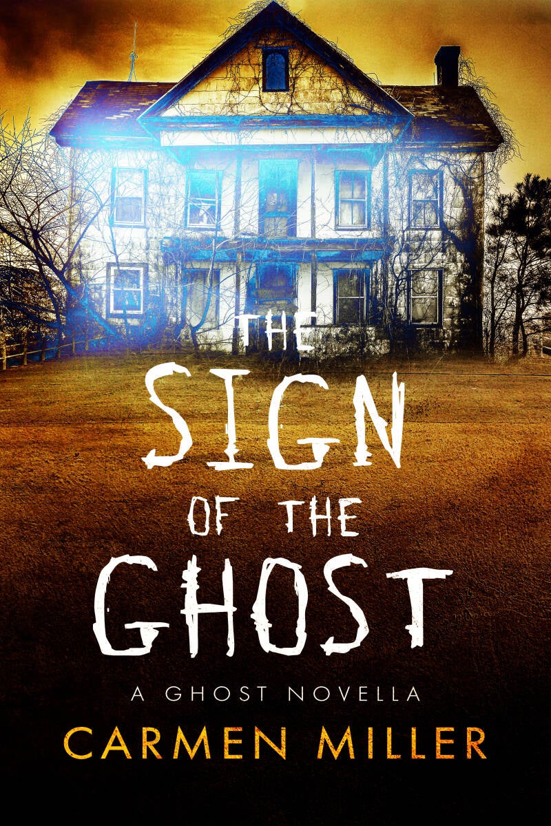 haunted house premade book cover
