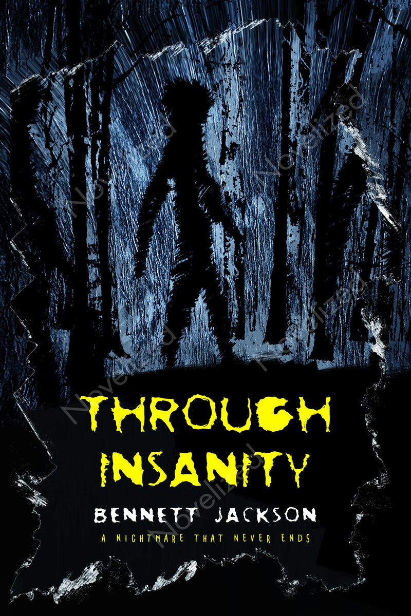 haunted forest premade book cover