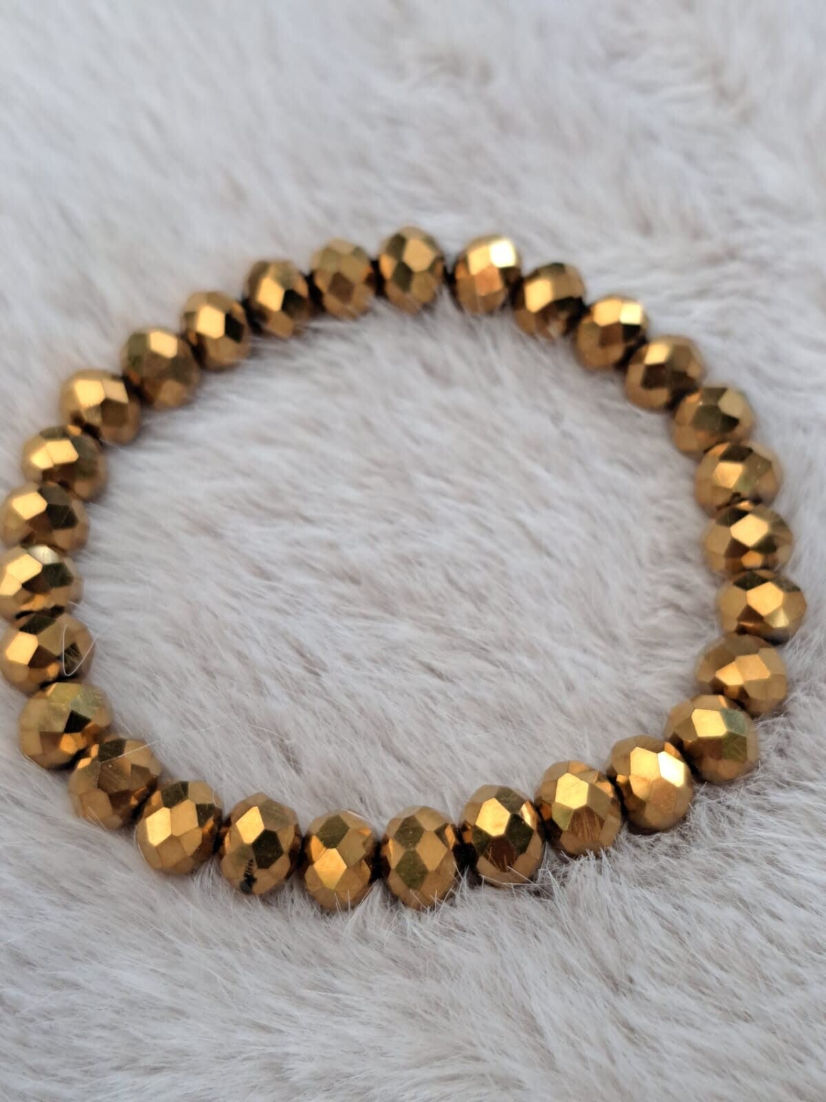 Zachte glans - goud 6mm