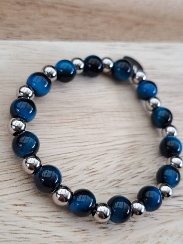 Blauw van karakter