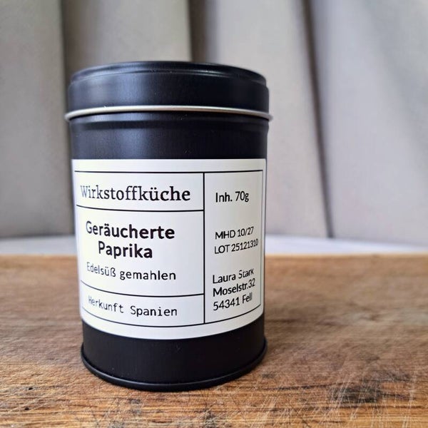 Geräucherte Paprika