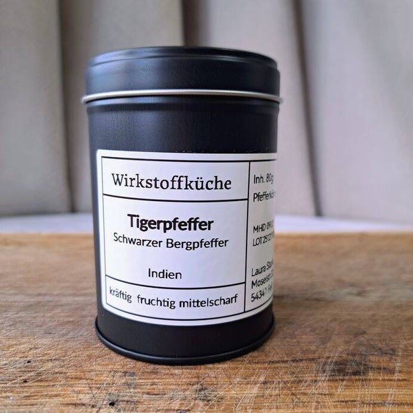 Schwarzer Tigerpfeffer