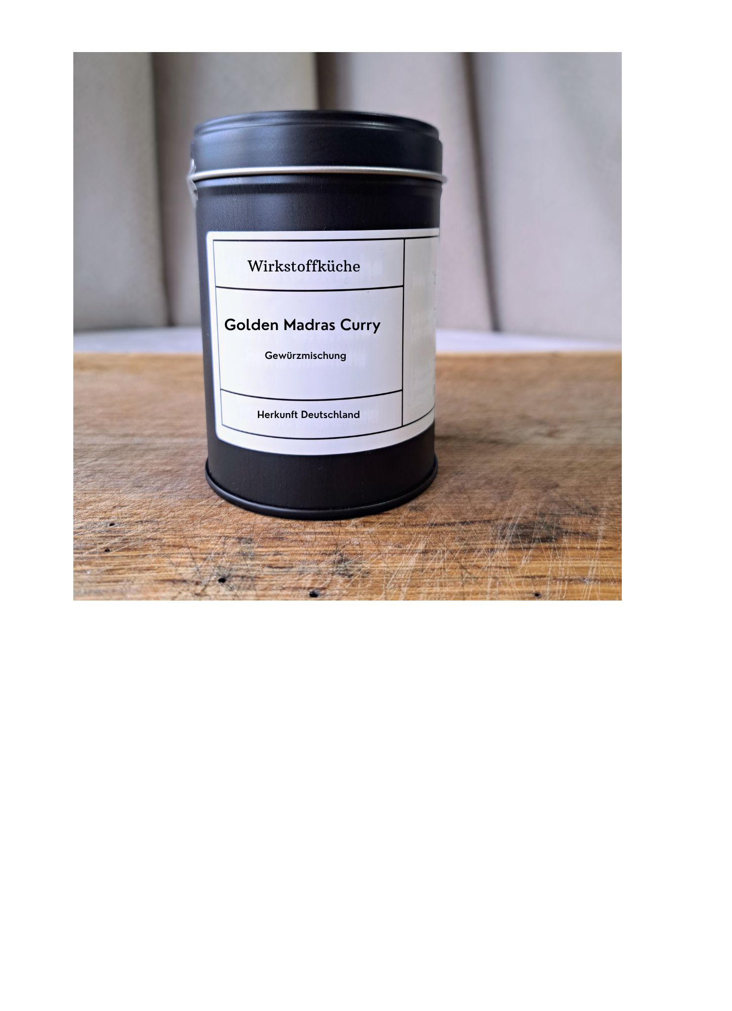 Golden Madras Curry