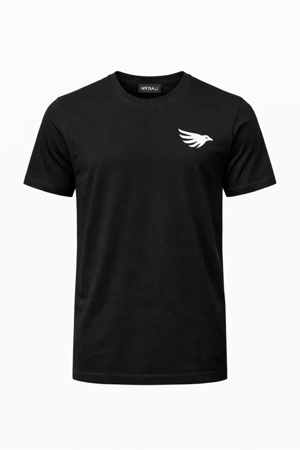 T-SHIRT NOIR NYRAU