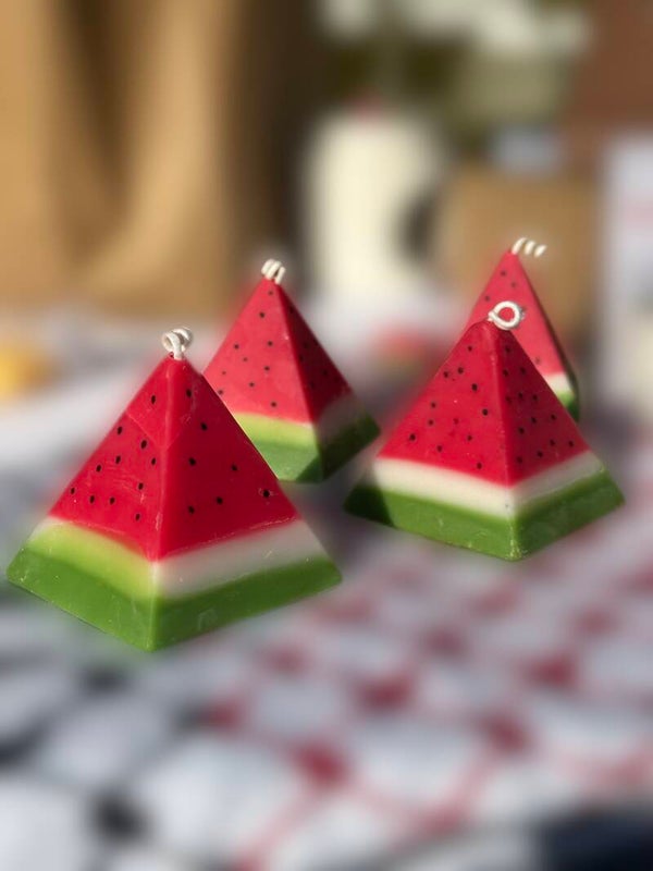 “Free Palestine” Watermelon Candle or Wax Melt