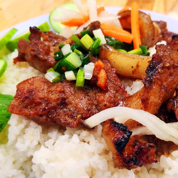 BAI SACH CHROUK (CAMBODIAN GRILLED PORK AND RICE)