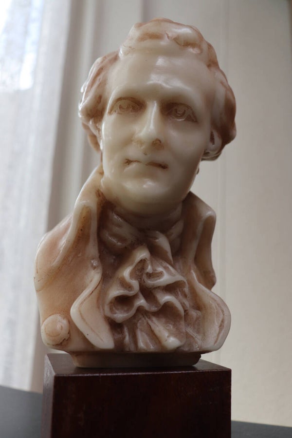 Wassen buste van Mozart