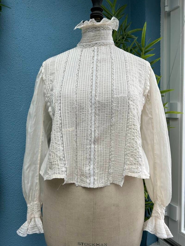 Prachtige kanten blouse