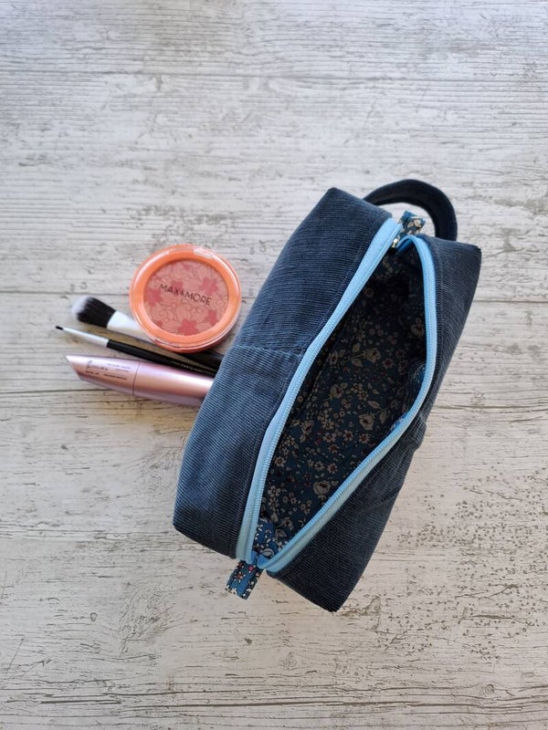 Trousse artisanale unique – La créative Velours