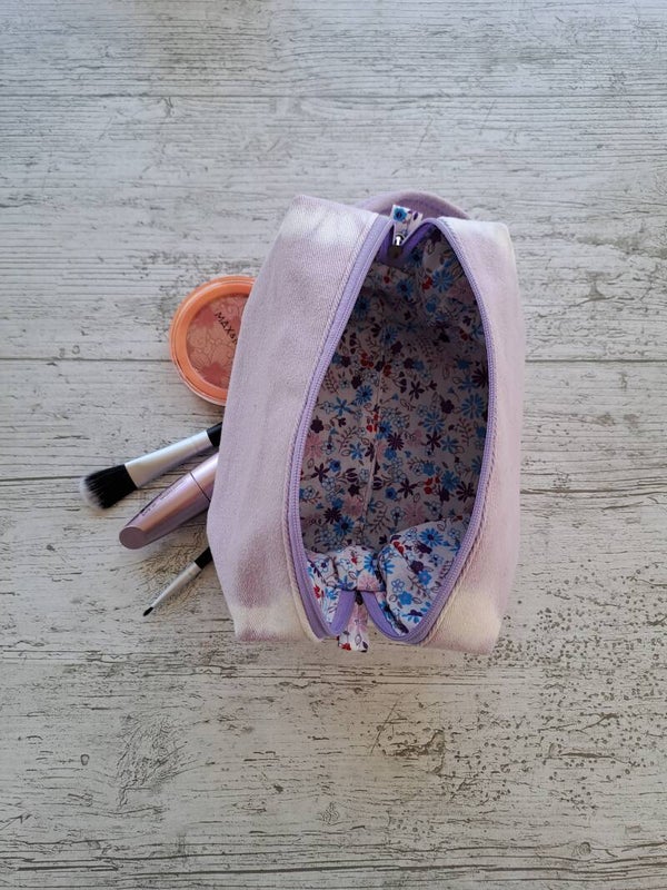 Trousse artisanale unique – La créative Jeans