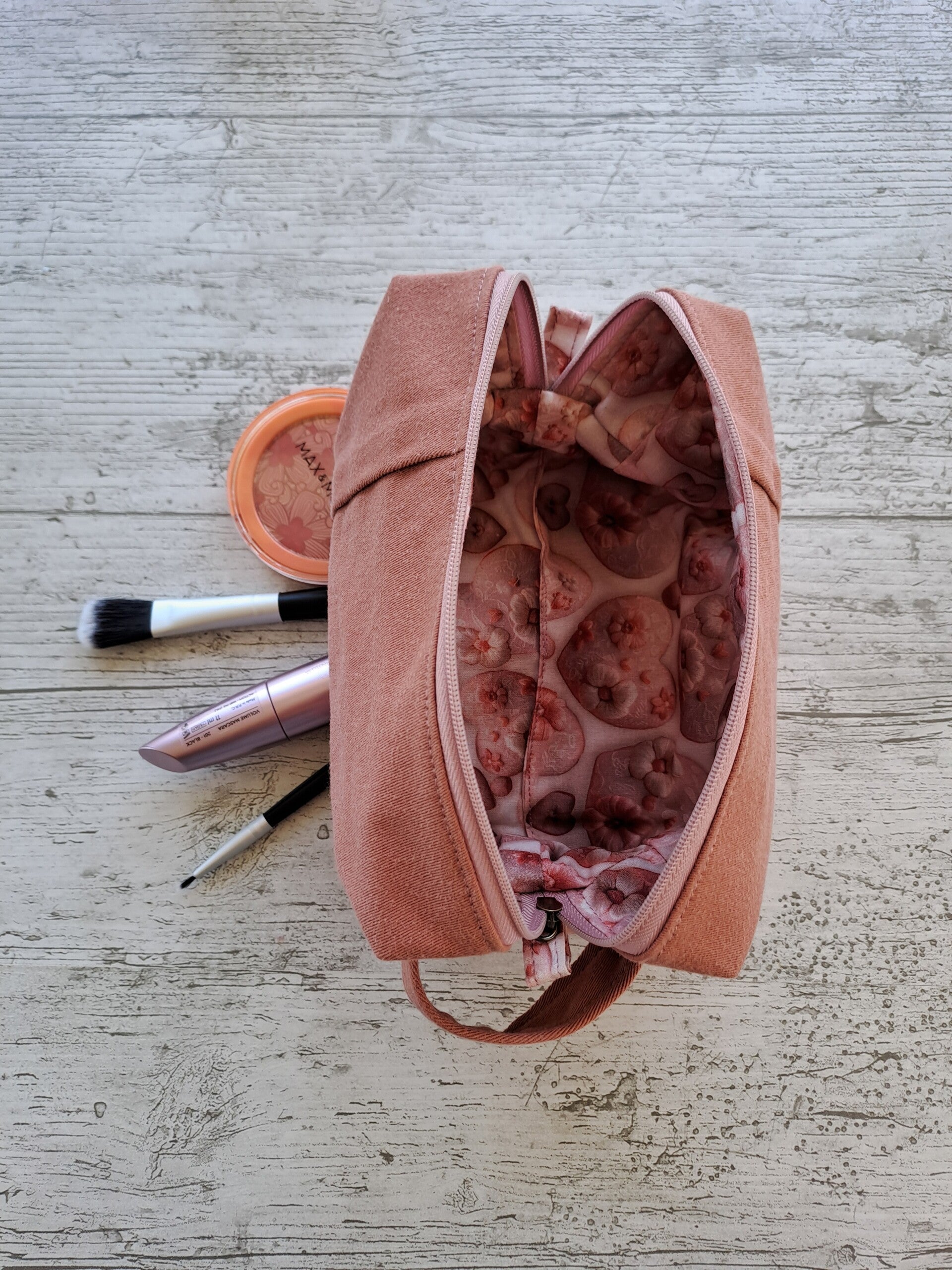 Trousse artisanale unique – La créative Jeans