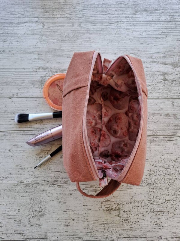 Trousse artisanale unique – La créative Jeans