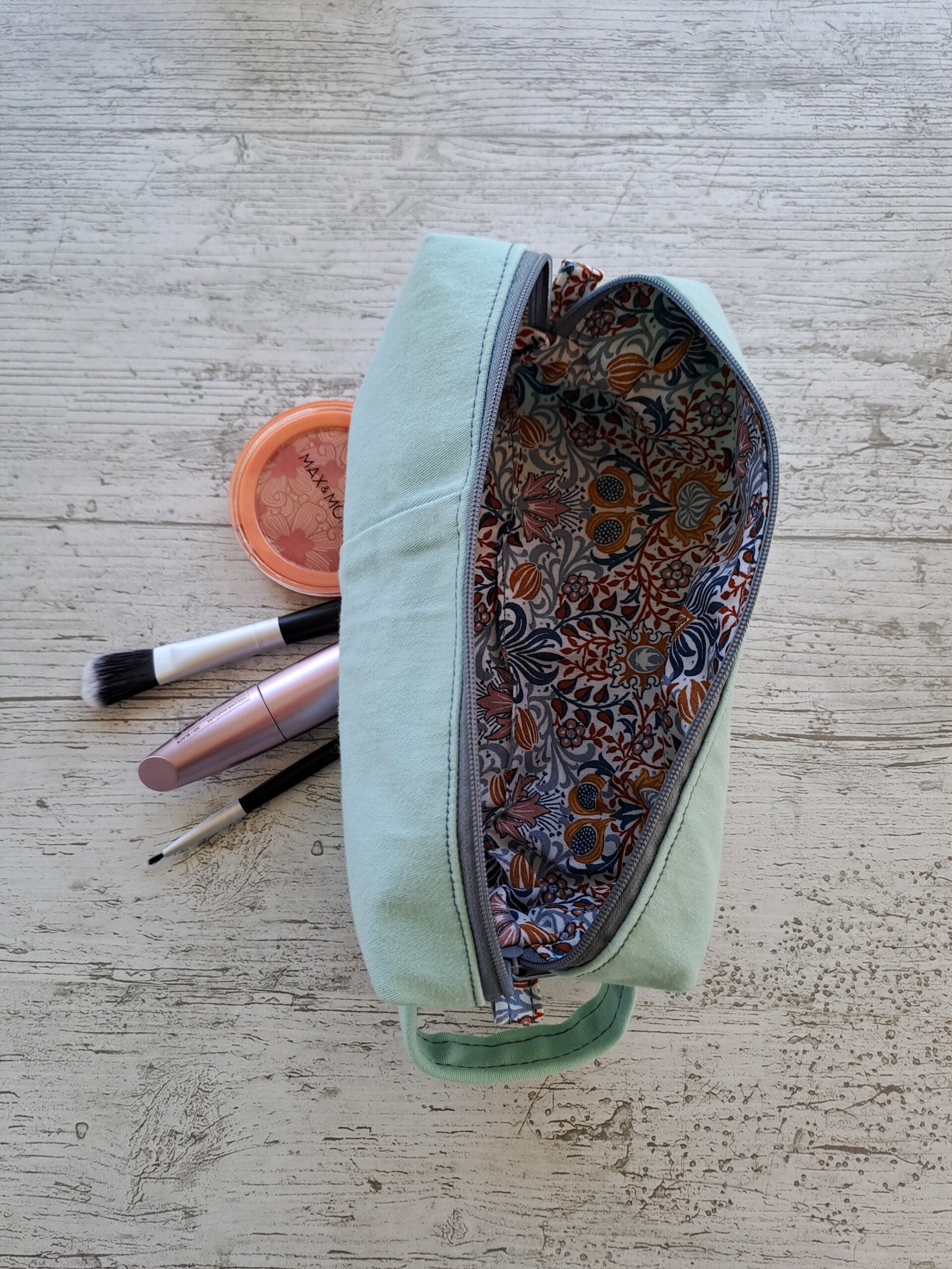Trousse artisanale unique – La créative Jeans