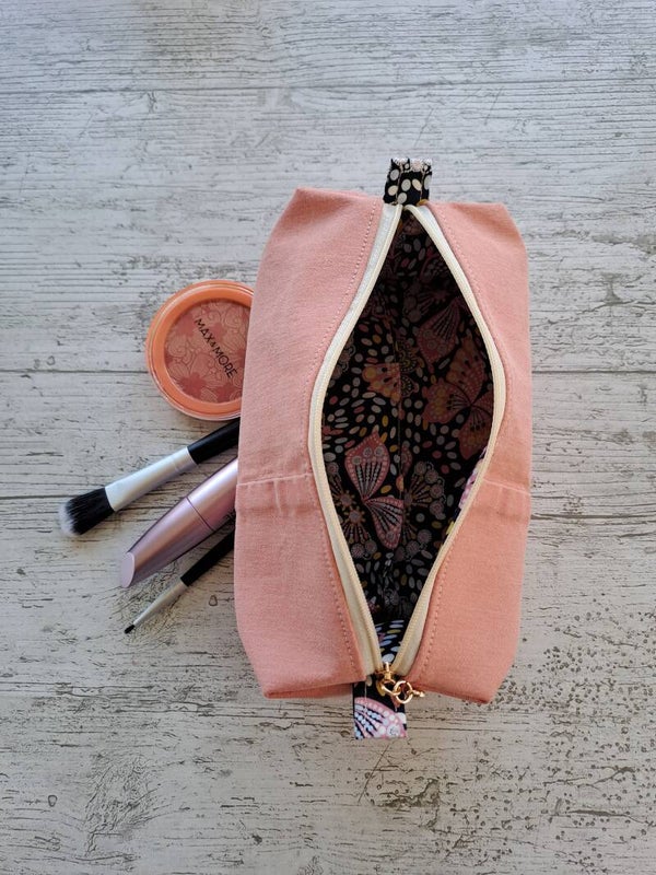 La Scolaire Jeans – Trousse artisanale unique