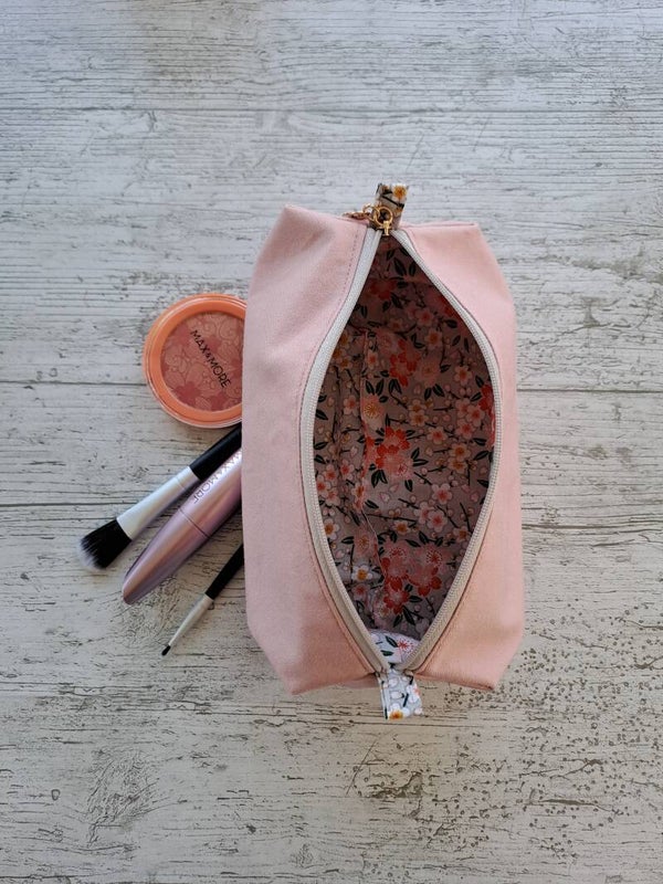 La Scolaire Jeans – Trousse artisanale unique