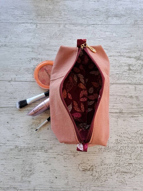 La Scolaire Jeans – Trousse artisanale unique