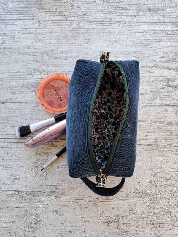 Trousse artisanale unique – L'essentielle Velours