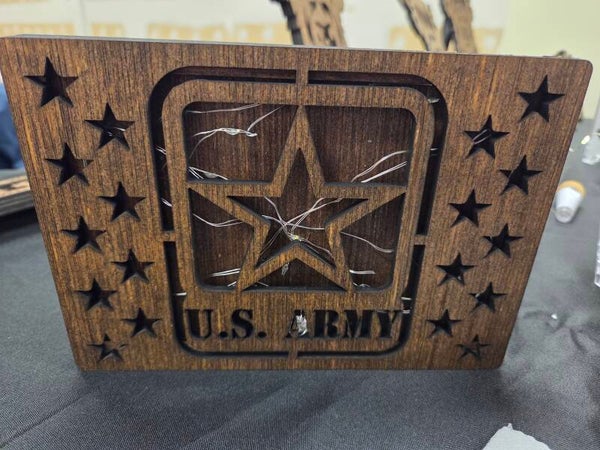 United States army rechargeable light