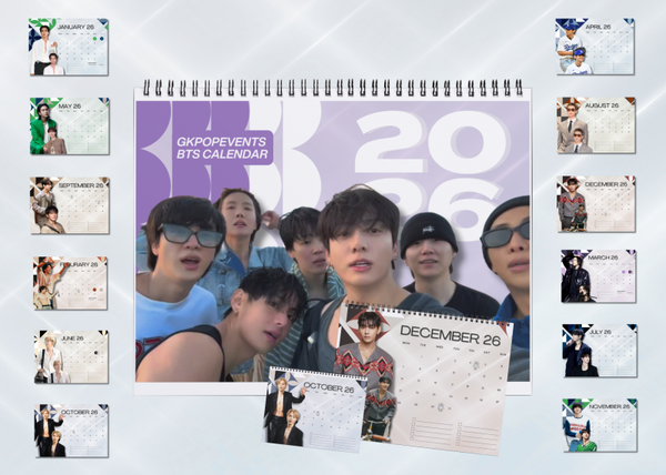 BTS Calendar 2026