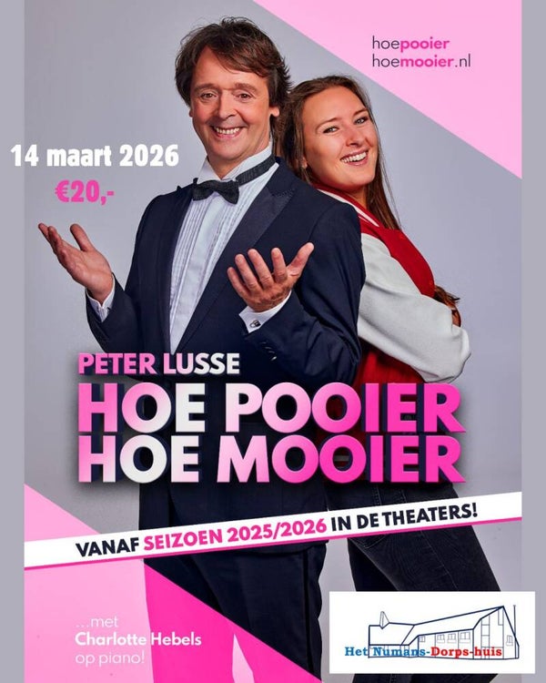 Peter Lusse - Hoe pooier hoe mooier - 14 maart 2026