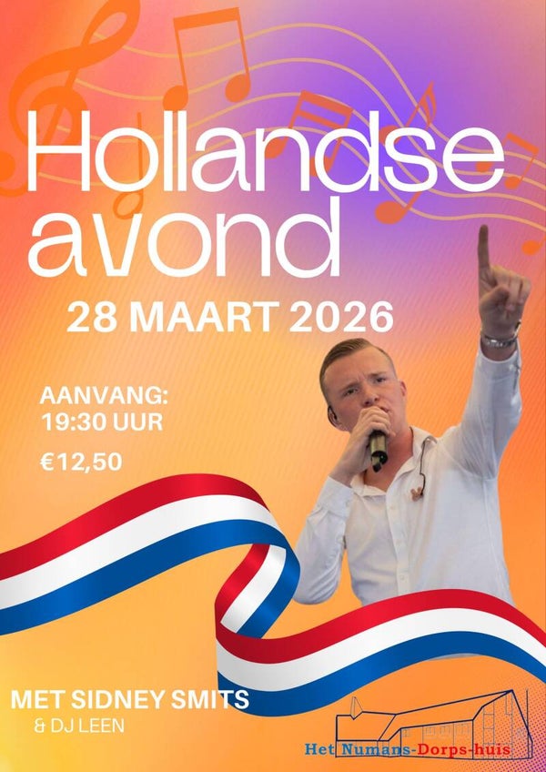 Hollandse avond - 28 maart 2026