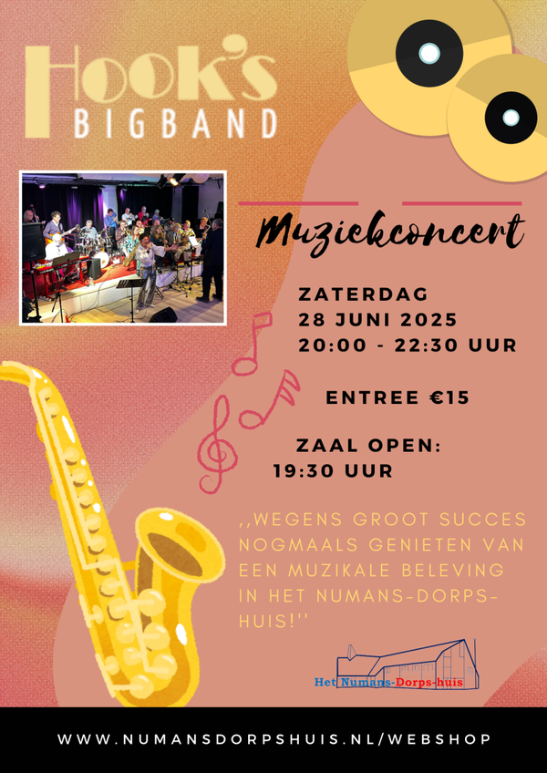 Hooks Big Band - 28 juni 2025