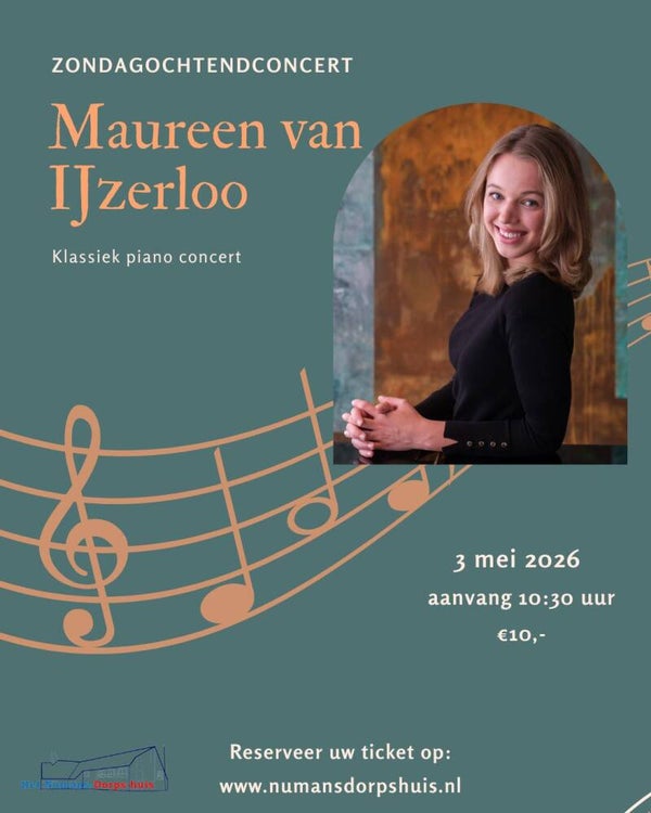 Zondagochtendconcert - Maureen van Ijzerloo - 3 mei