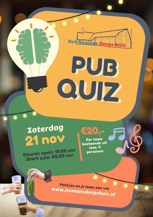 Pubquiz 21 november 2026