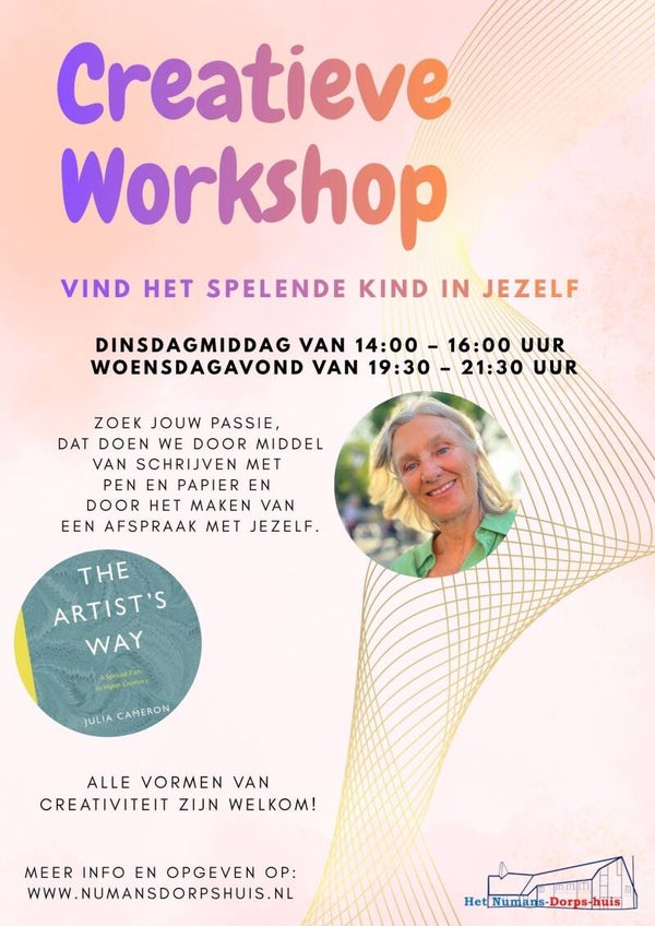 Creatieve workshop vind het kind in jezelf