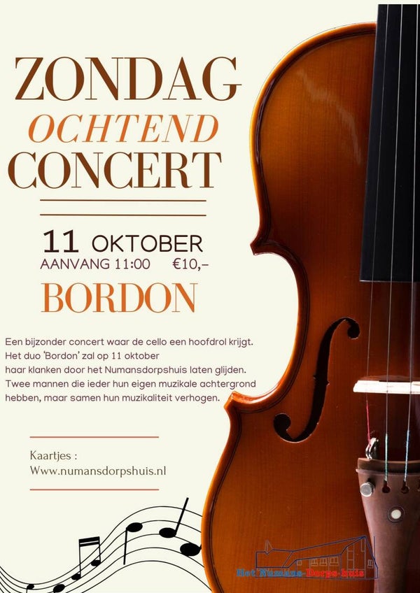Zondagochtendconcert - 11 oktober