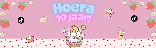 Pringles traktatie printable - Kawaii 10 jaar