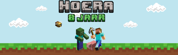 Pringles traktatie printable - Minecraft 8 jaar