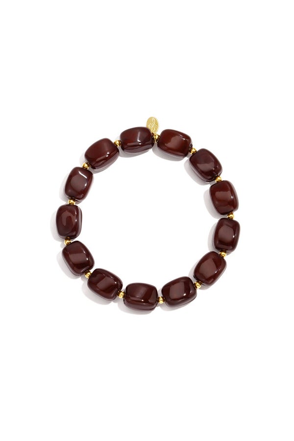 Cadeau Armband | Bordeauxrood
