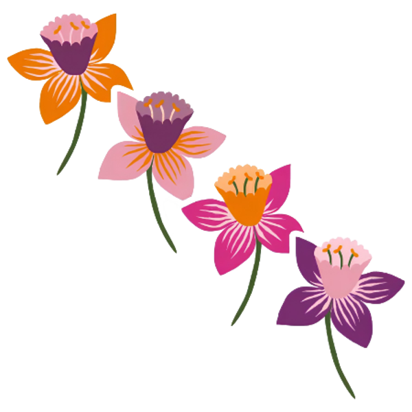 Cadeaustickers | Wildflowers 10 stuks