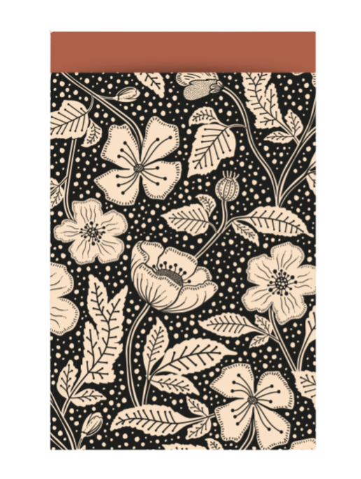 Cadeauzakje M | Poppy Black - Chocolate