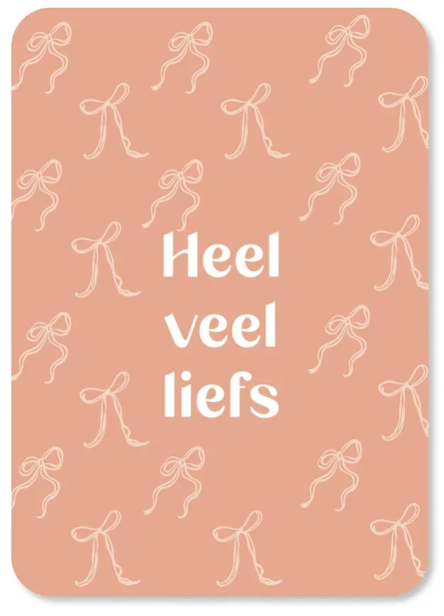 Kaart Heel veel liefs