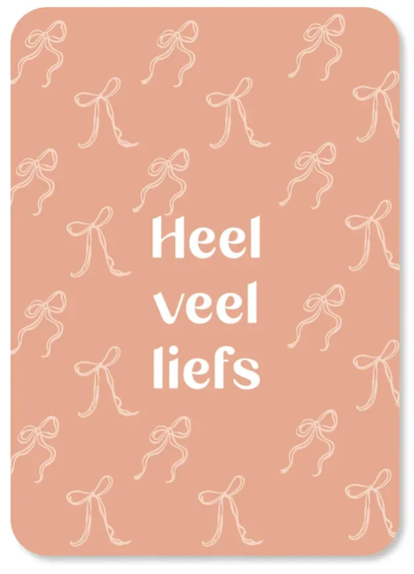 Kaart Heel veel liefs