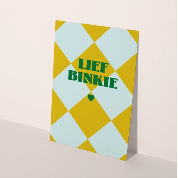 Kaart Lief Binkie