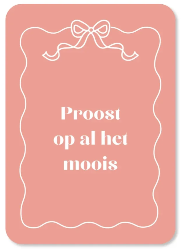 Kaart Proost op al het moois