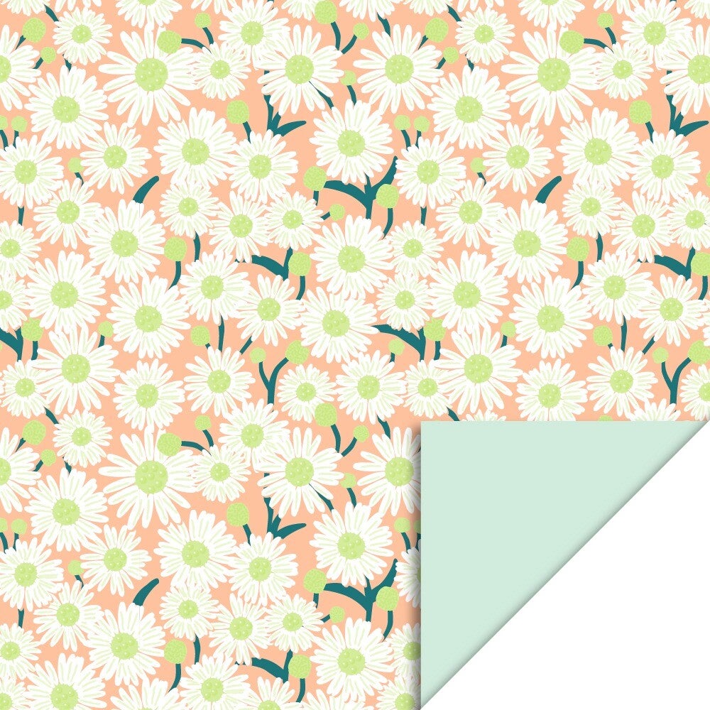 Cadeaupapier - Daisy Peach