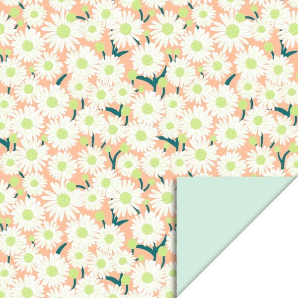 Cadeaupapier - Daisy Peach