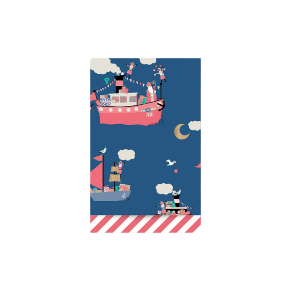 Cadeauzakje M | Sint pakjesboot blue
