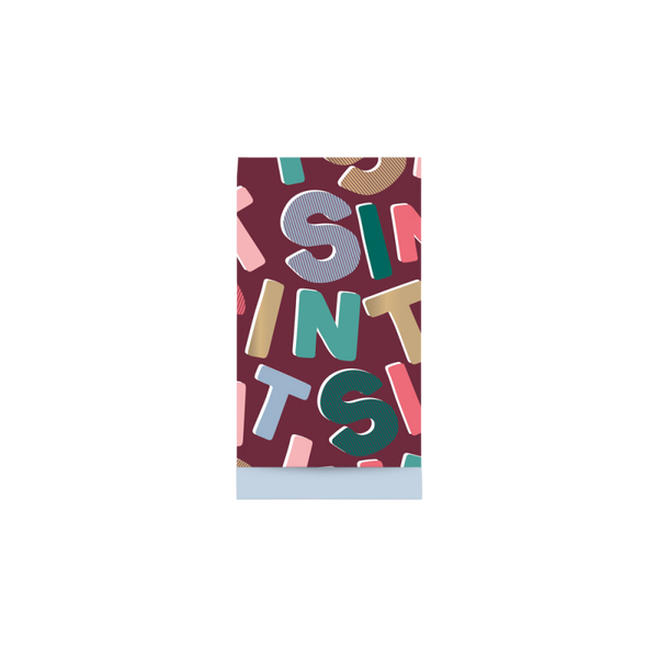Cadeauzakje S | Sint Letters Beet Red